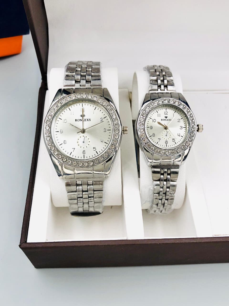 COUPLE WATCH STAINLESS STEEL